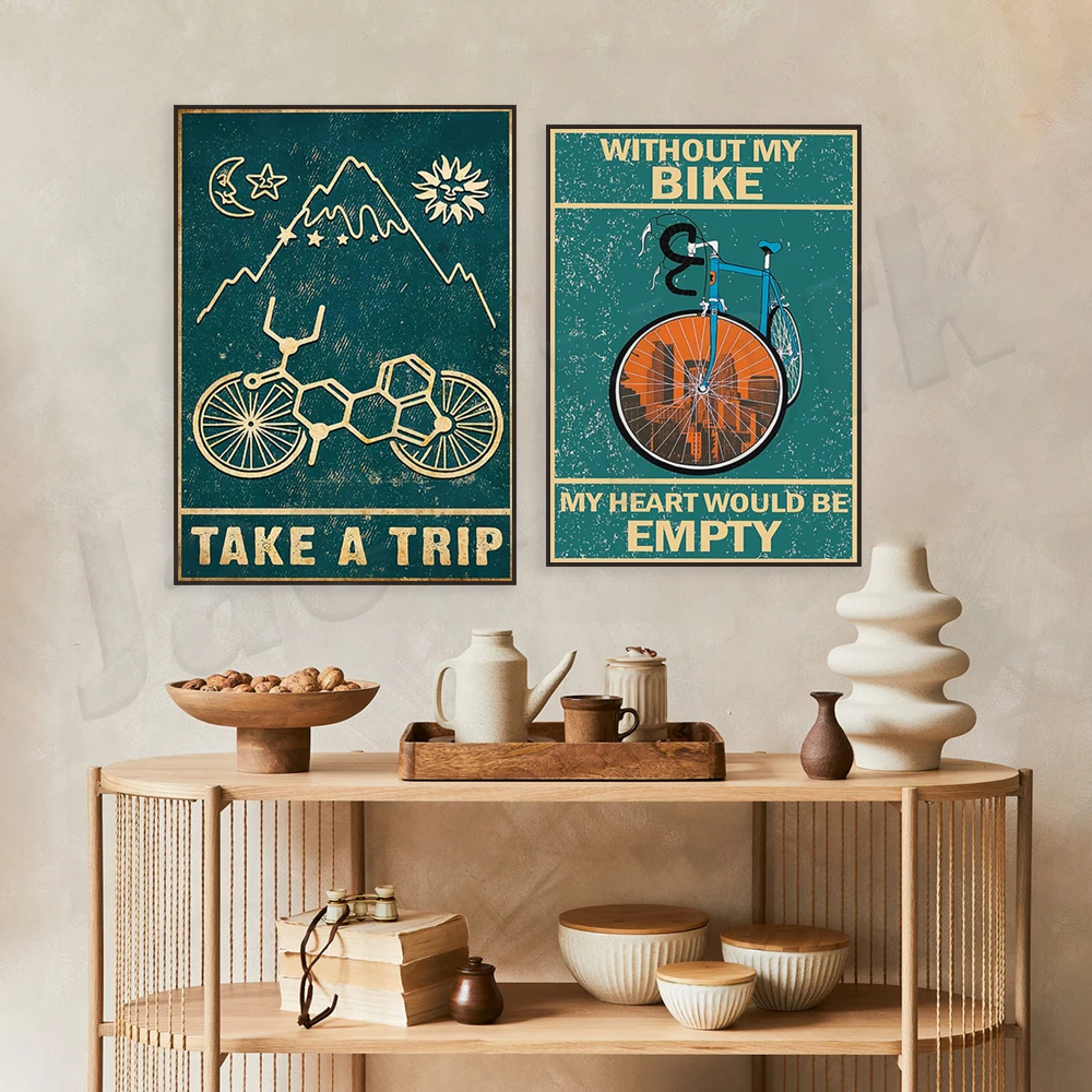 Mountain Biking Europe - Mountain Bike Print, Mountain Bike Travel