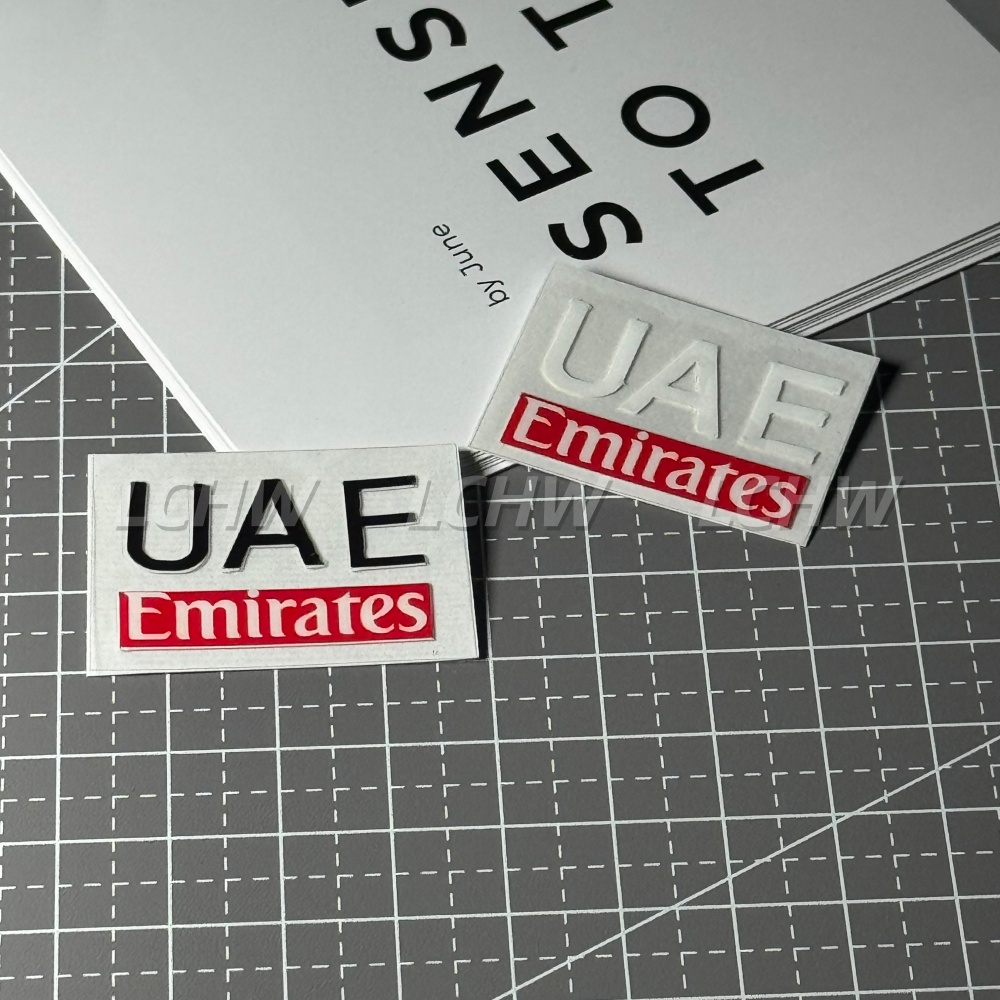 Mountain Biking Uae - 2x Bicycle Sticker for United Arab