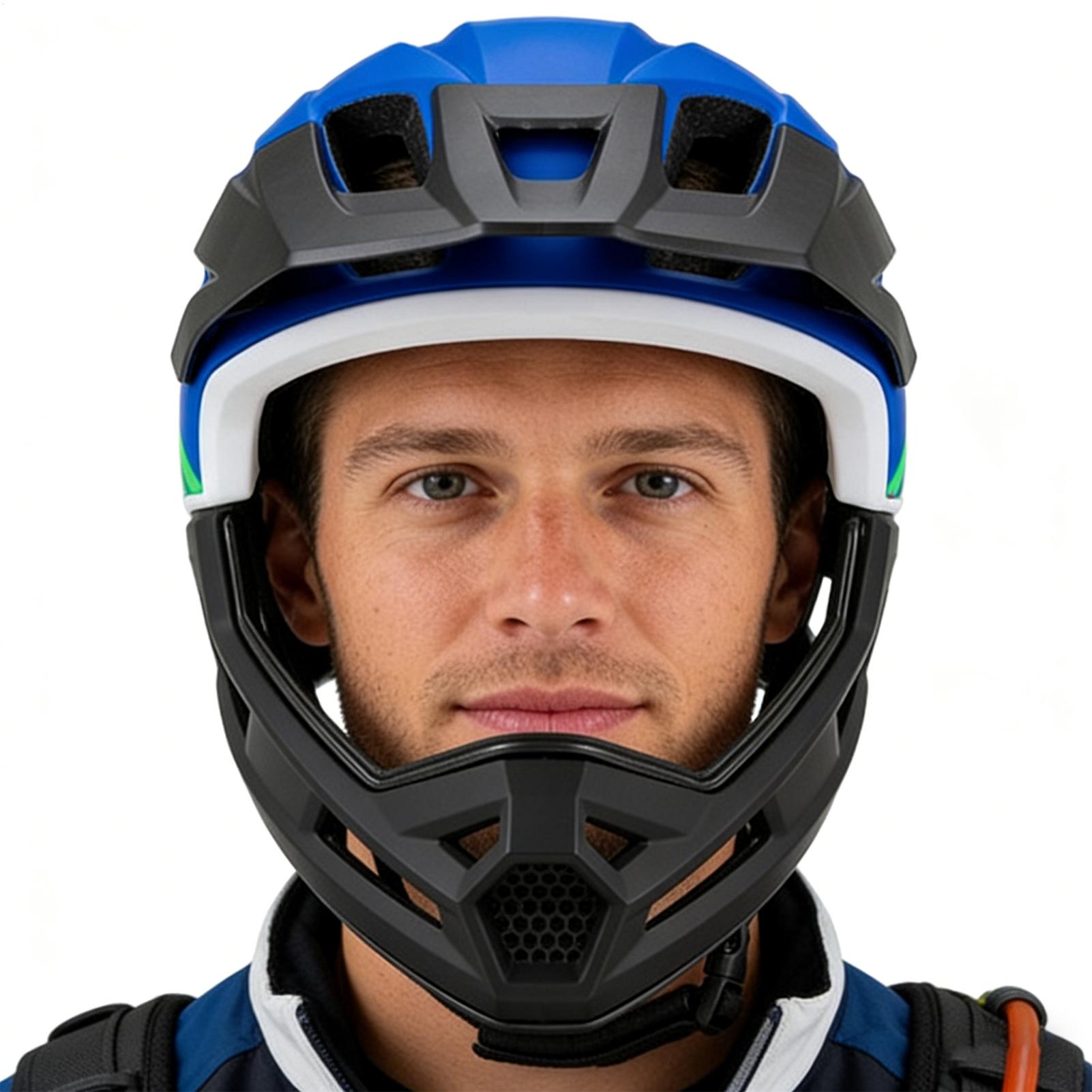 Mountain Biking Helmet Full Face - Full Face Bike Helmet Biking Head