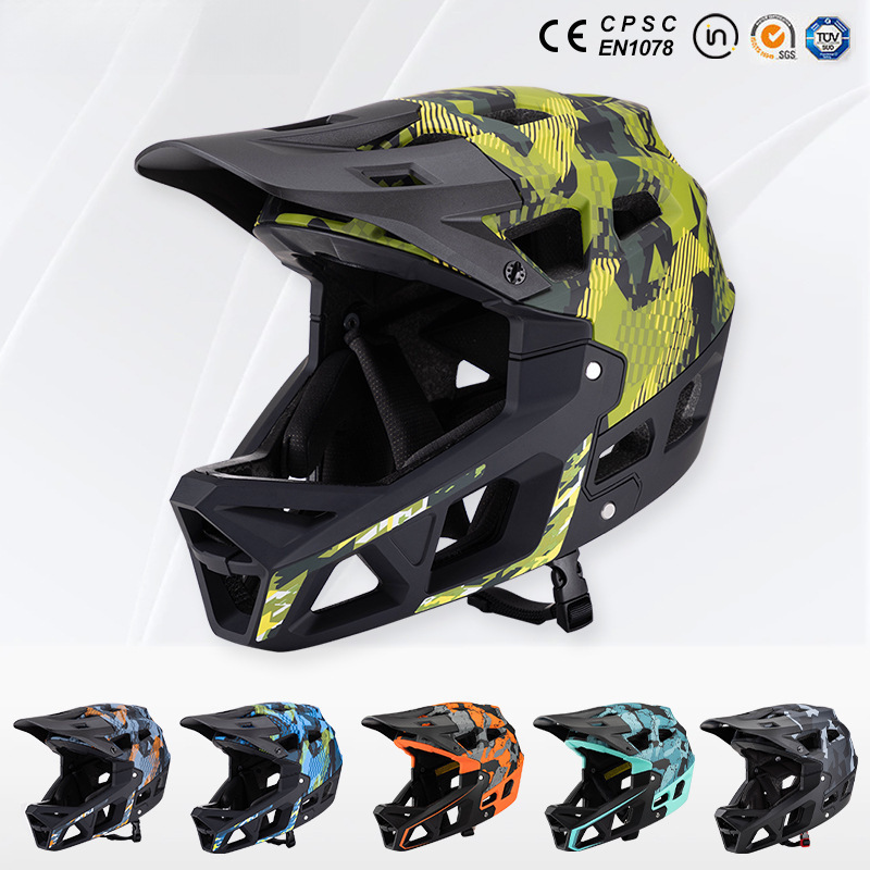Mountain Biking Helmet Full Face - New Adult Full Face Mountain Bike