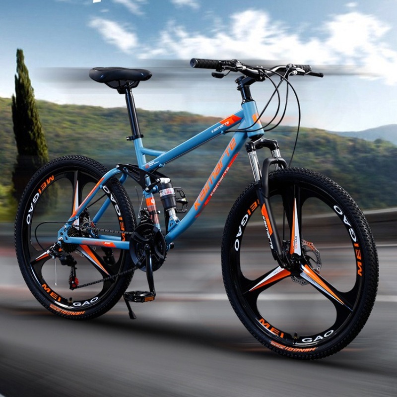 Mountain Biking Downhill - 26 Inch Mountain Bike Downhill Dual