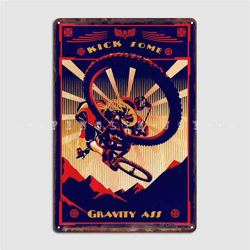 Mountain Biking Europe - Retro Mountain Bike Kick Some Gravity