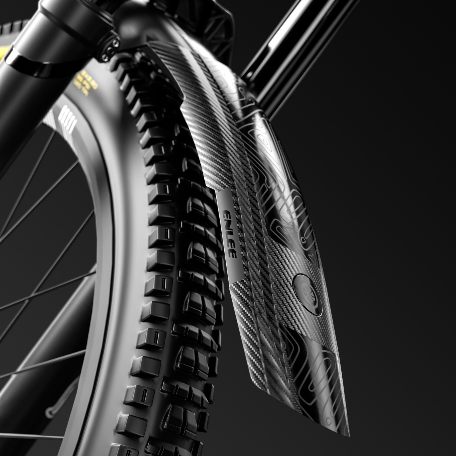 ENLEE Mountain Bike Fenders, D - đánh giá và giá Mountain Biking Downhill