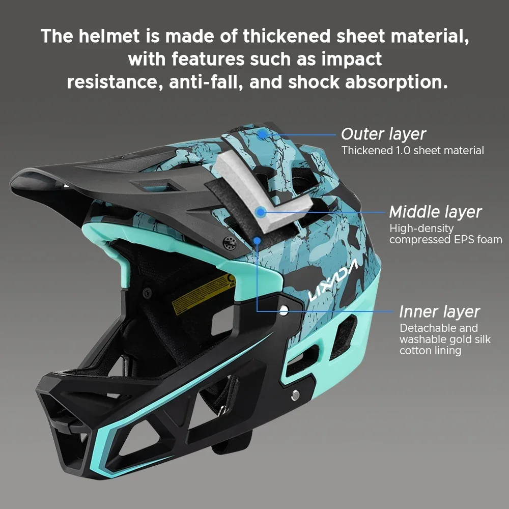 Mountain Bike Safety Cycling G - đánh giá và giá Mountain Biking Helmet Full Face