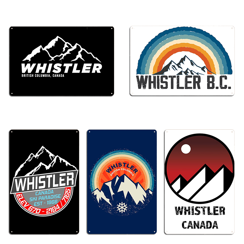 Retro Ski Whistler B.C Canada  - đánh giá và giá Mountain Biking Europe