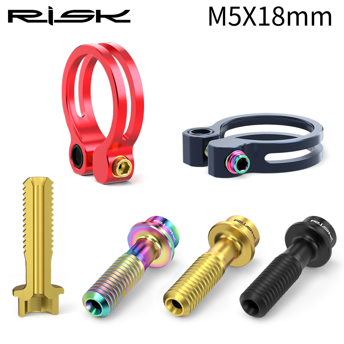 RISK M5x18mm Seat Screws Mount - đánh giá và giá Mountain Biking Tube