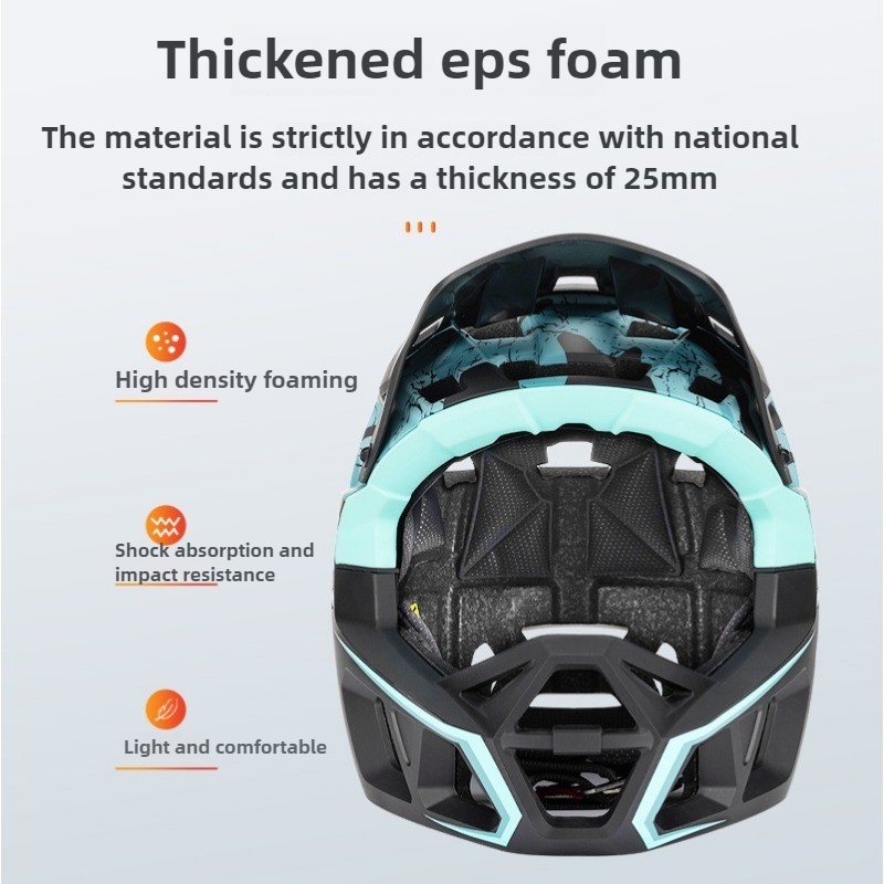 New Adult Full Face Mountain B - đánh giá và giá Mountain Biking Helmet Full Face