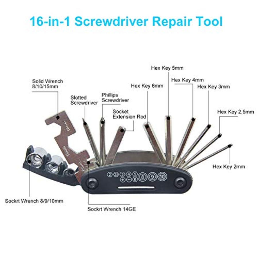 Bike Repair Kit Contains 16-in - đánh giá và giá Mountain Biking Blue Mountains